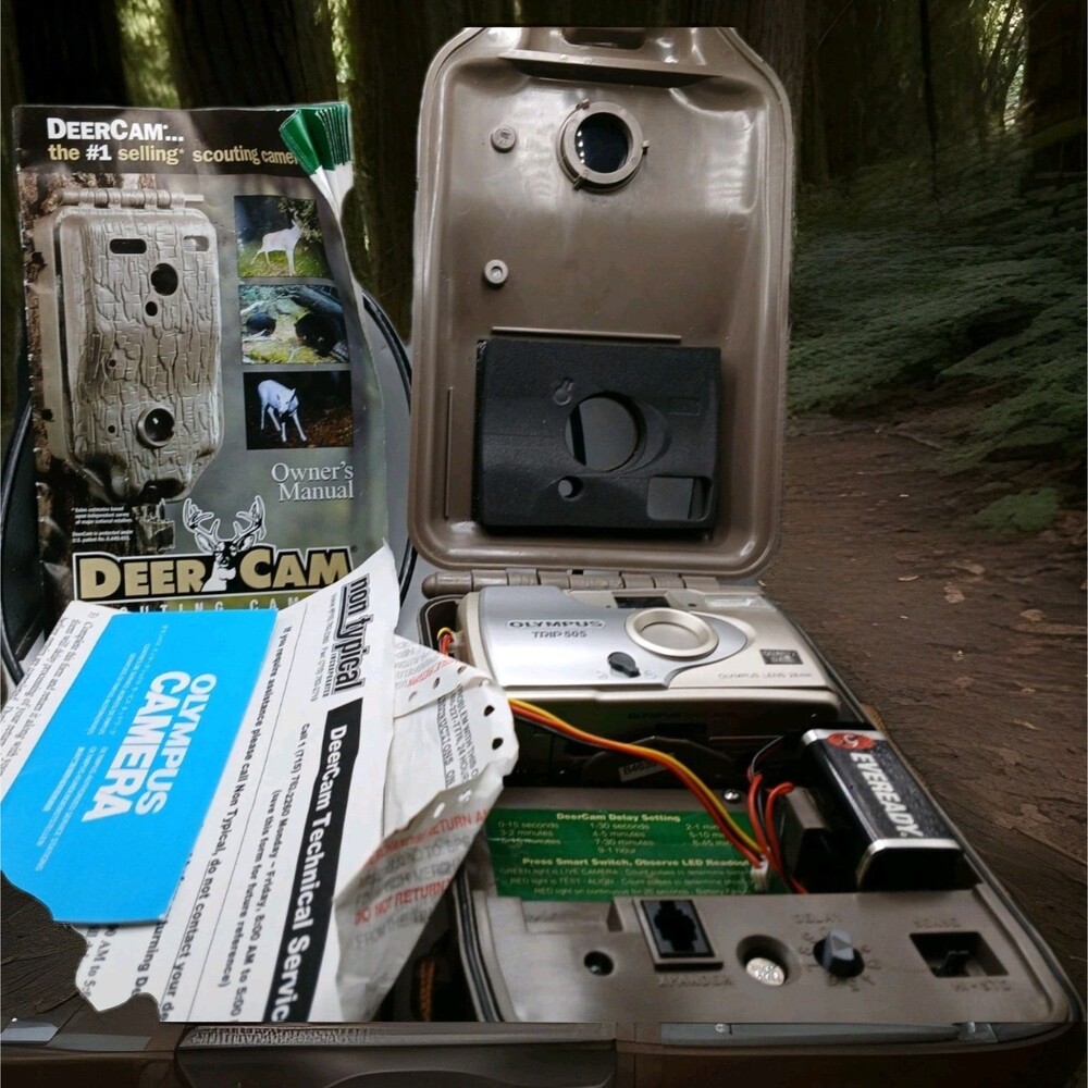 DeerCam DC-200 Scouting Camera, Adjustable Sensor Olympus Trip 505 camera 28mm